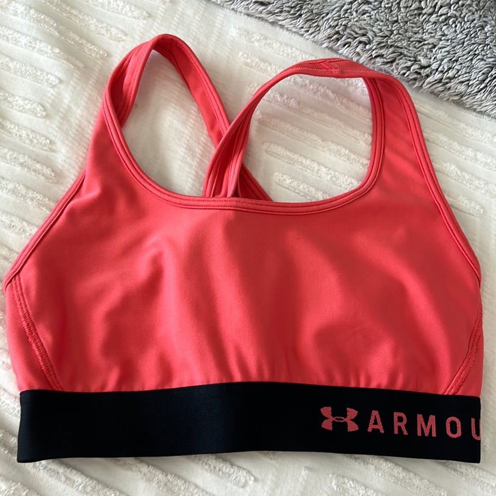 Under Armour Pink Sports Bra